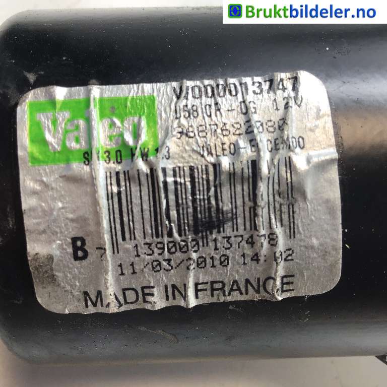 Viskermotor frontrute til Citroën C4, Picasso 2006-2013 (Type I) (CITROEN|6405 NH|)