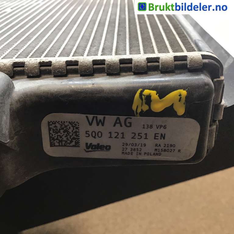 Radiator (automat gir) til Škoda Kodiaq 2017-->> (SKODA|5Q0 121 251 EN|273852|)