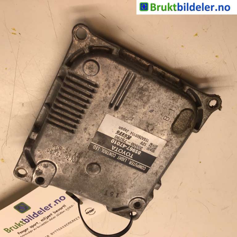 Styreenhet xenon/ballast til Toyota Prius 2009-2016 (Type III) (COMBI) (COMBI) (TOYOTA|85967-47010|35500-79290|)