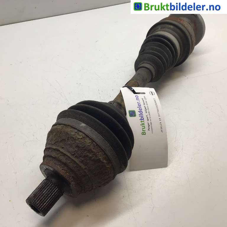 Drivaksel venstre foran til VW Tiguan 2007-2011 (Type I, Fase 1)  (VOLKSWAGEN|5N0 407 763 A|)