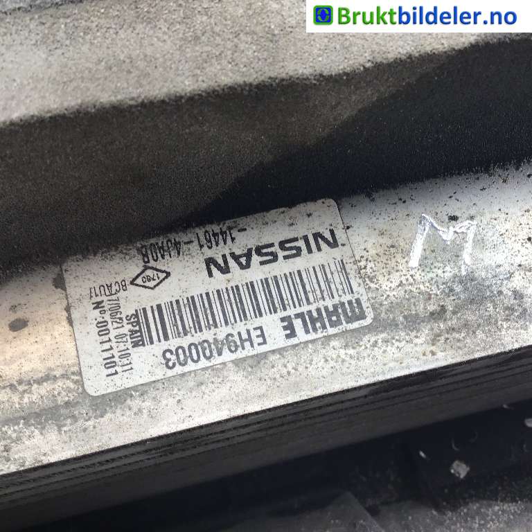 Intercooler til Nissan Navara 2016-->> (D23) (D23) (NISSAN|144614JA0B|EH940003|)