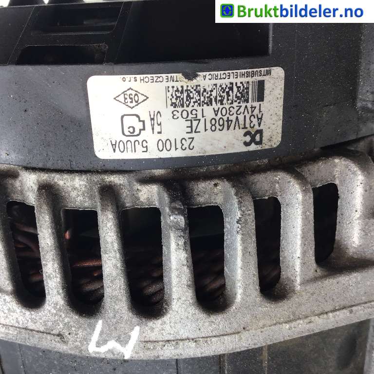 Dynamo til Nissan Navara 2016-->> (D23) (D23) (NISSAN|231005JU0A|A3TV4681ZE|)
