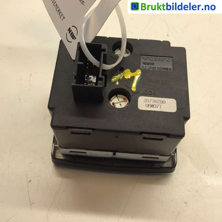Bryter lys til Volvo C30 2006-2009 (Fase 1) (VOLVO|30739299|)