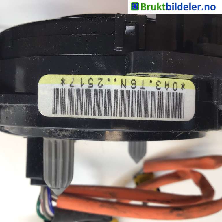 Airbag slepering til Volvo C30 2006-2009 (Fase 1) (VOLVO|30773411||0A3.T6N..2517)