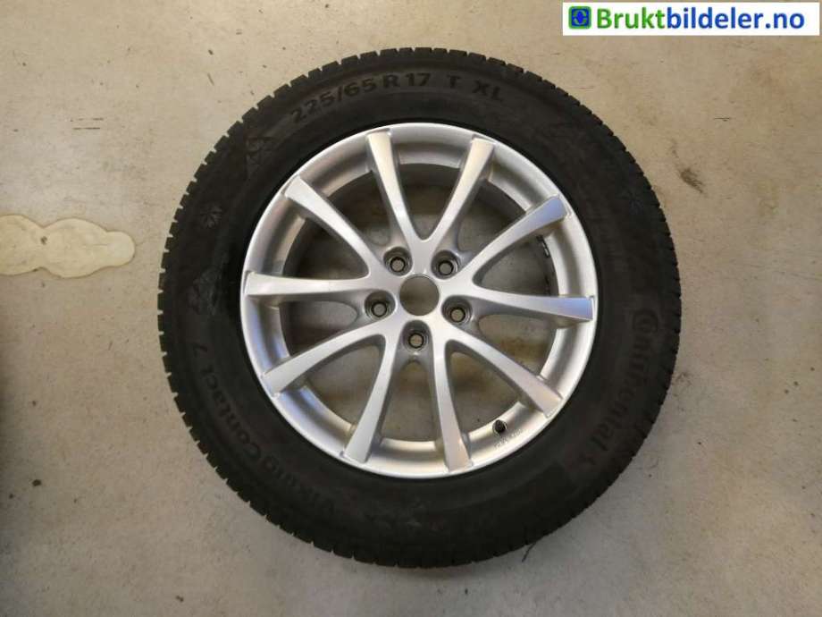 Hjulsett aluminium vinter til Mazda CX-5 2012-2017 (Type I) (MAZDA|CONTINENTAL|7X17 ET50 5X114.3|)