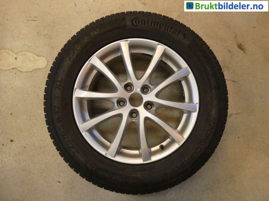 Hjulsett aluminium vinter til Mazda CX-5 2012-2017 (Type I) (MAZDA|CONTINENTAL|7X17 ET50 5X114.3|)