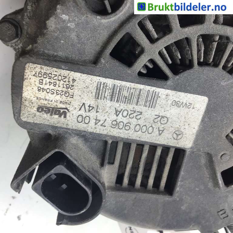 Dynamo til Mercedes GL 2012-2016 (Fase 1) (X166) (X166) (MERCEDES|A 000 906 74 00|2611841B|FG23S048)