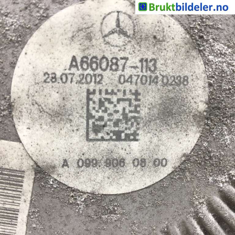 Kjølevifte til Mercedes GL 2012-2016 (Fase 1) (X166) (X166) (MERCEDES|A 099 906 08 00|0470140238|A 660 87-113)