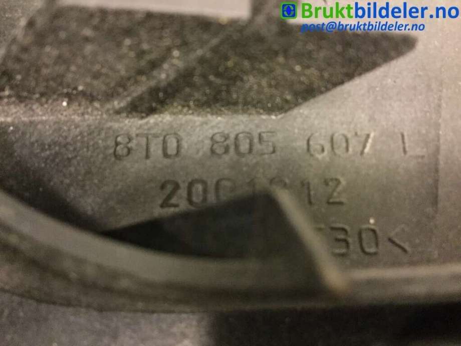 Frontlyktehus til Audi A5 2007-2016 (Type I) (AUDI|8T0 805 607 L|)