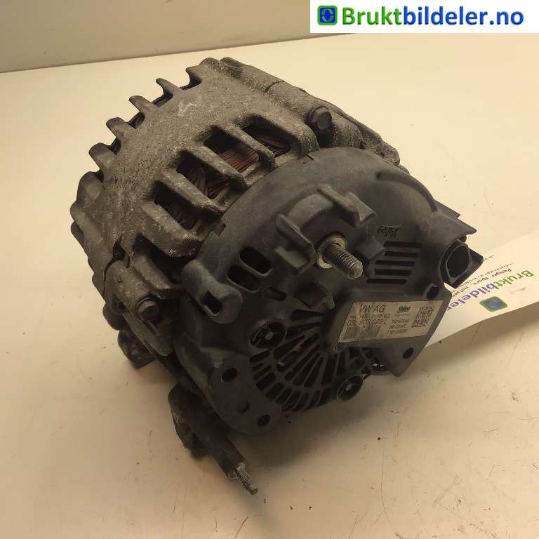 Dynamo til VW Caddy 2015-2020 (Type III, Fase 3) (VOLKSWAGEN|03L 903 023 L|2612004E|TG14C043)