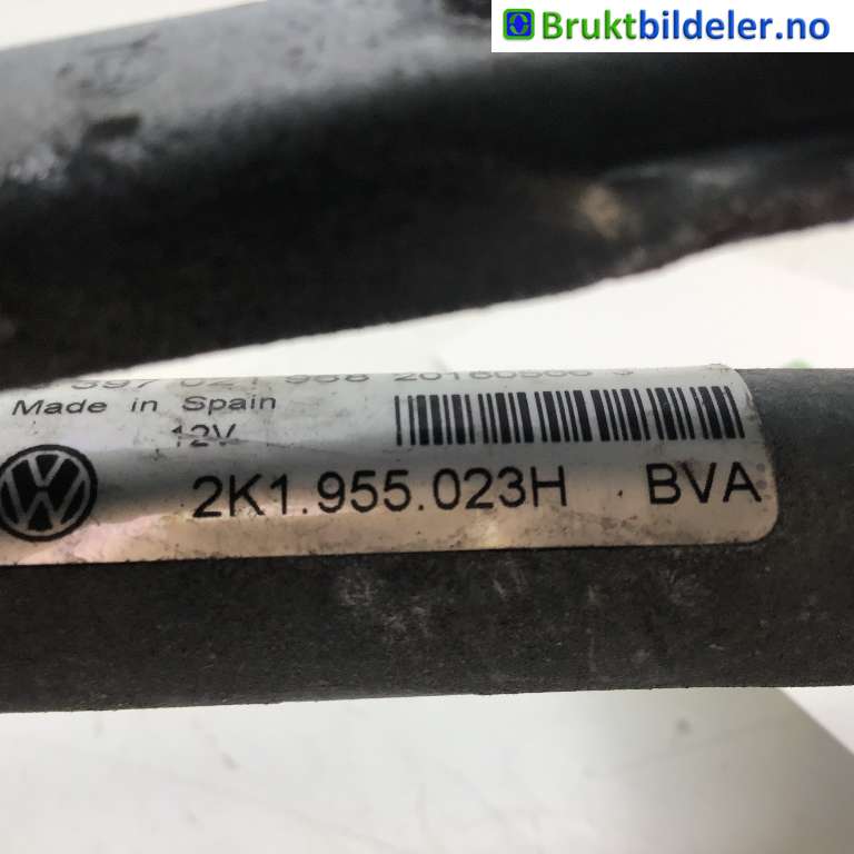 Viskeroverføring til VW Caddy 2015-2020 (Type III, Fase 3) (VOLKSWAGEN|2K1 955 023 H|3 397 021 968|)
