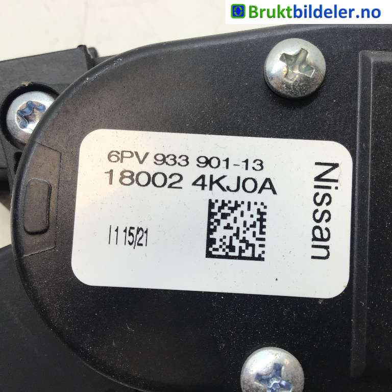 Pedal gass til Nissan Navara 2016-->> (D23) (D23) (NISSAN|18002-4KJ0A|6PV 933 901-13|)