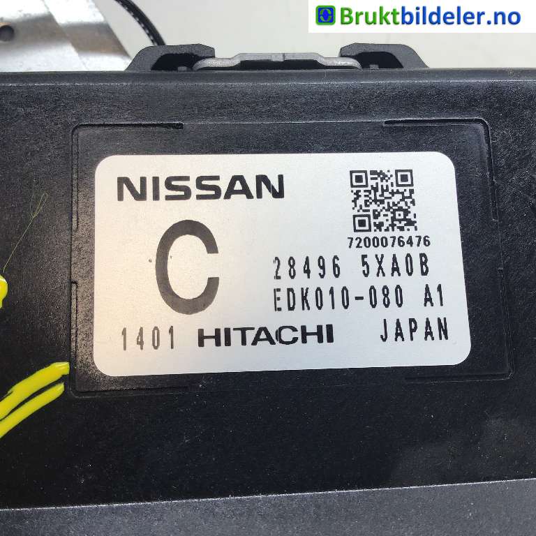 Styreenhet 4WD til Nissan Navara 2016-->> (D23) (D23) (NISSAN|284965XA0B|EDK010-080|)