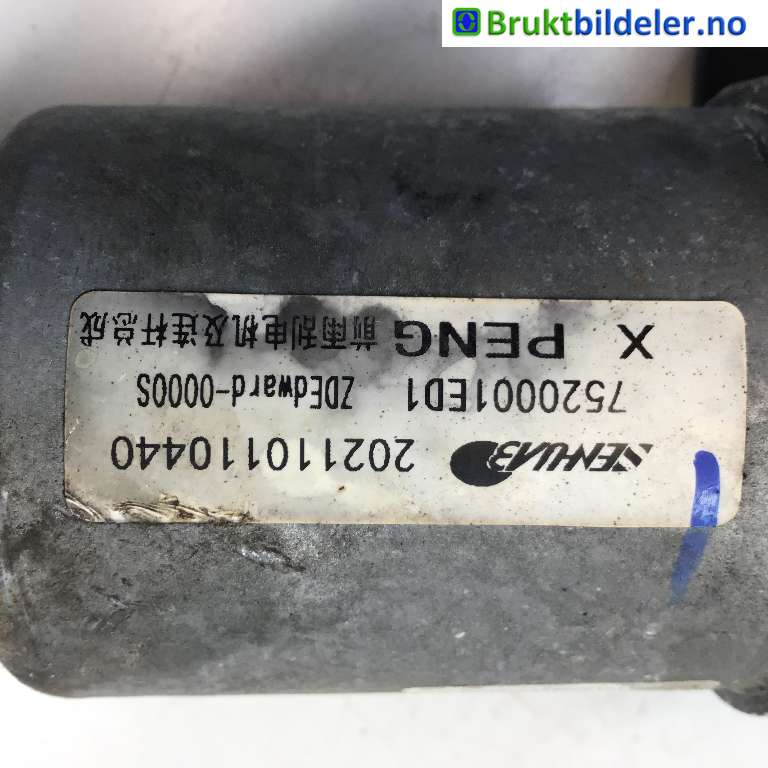 Viskermotor frontrute til XPeng P7 2021-->> (XPENG|7520001ED1-00-05|202110110440|)