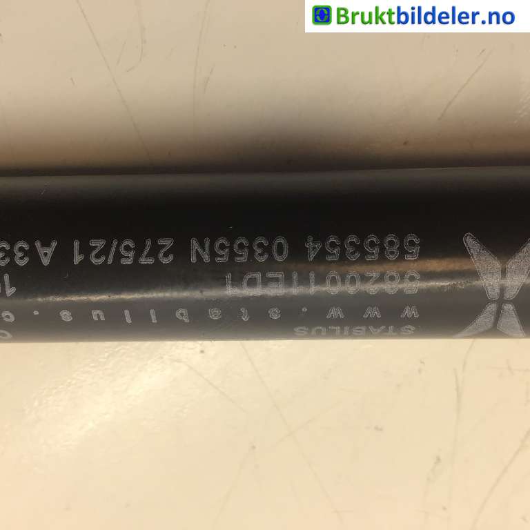 Panserdemper til XPeng P7 2021-->>  (XPENG|5820011ED1-00-03|585354 0355N|5820011ED1)