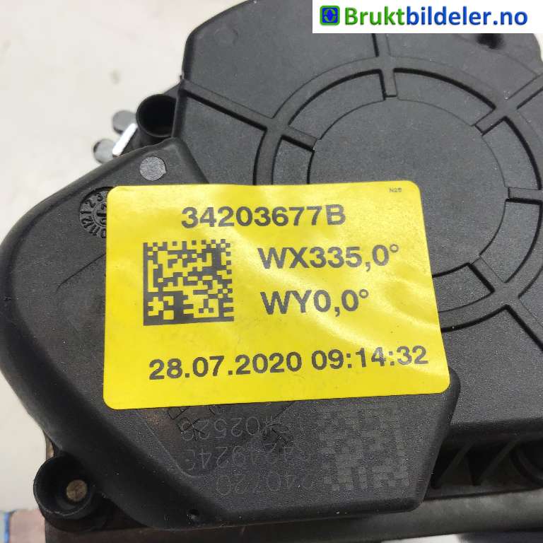 Sikkerhetsbelte bak midtre til Ford Puma 2019-->> (FORD|L1TB-A611B72-AD|34203677B|)