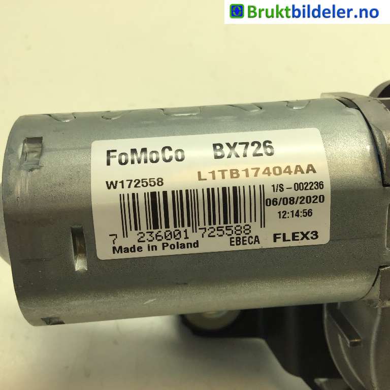 Viskermotor bakrute til Ford Puma 2019-->>  (FORD|L1TB-17404-AA|W172558|)