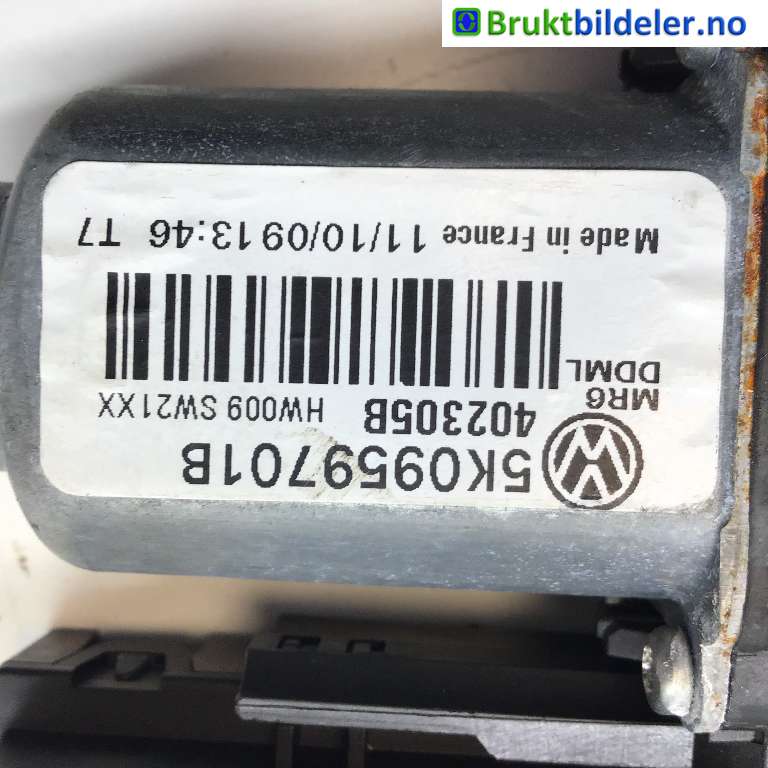 Ruteheis venstre foran til VW Golf VI 2008-2012  (VOLKSWAGEN|5K0 959 701 B|402305B|5K0 959 793)