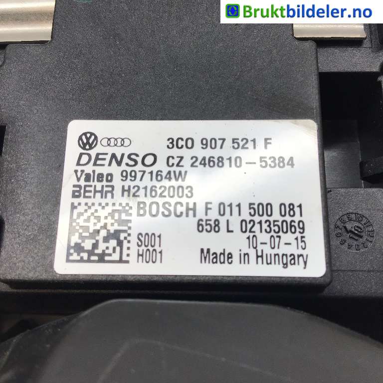 Varmeapparat motor til VW Golf VI 2008-2012  (VOLKSWAGEN|1K1 820 015 J|)