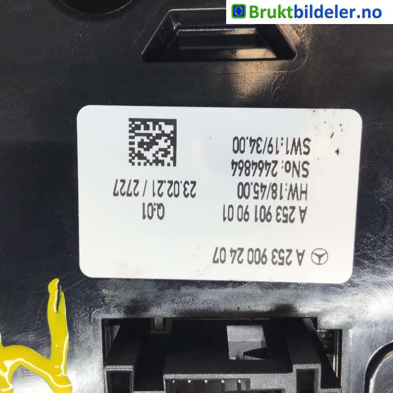 Bryter diverse til Mercedes EQC 2019-->>  (MERCEDES|A 253 900 24 07|2464864|)