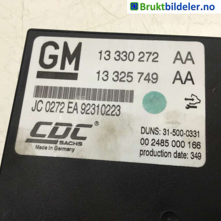 Styreenhet diverse til Opel Insignia A 2009-2014  (OPEL|13330272|00 2485 000 166|)