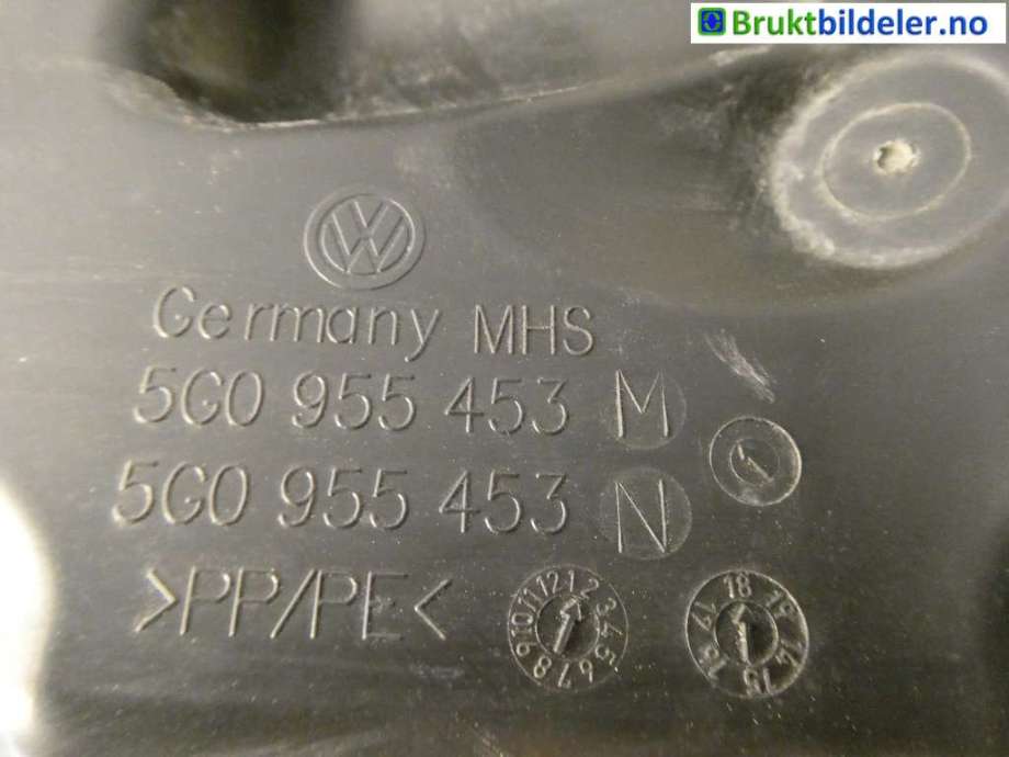 Spylertank til VW e-Golf 2017-2020 (Fase 2)  (VOLKSWAGEN|5G0 955 453 M||5G0 955 449 F)
