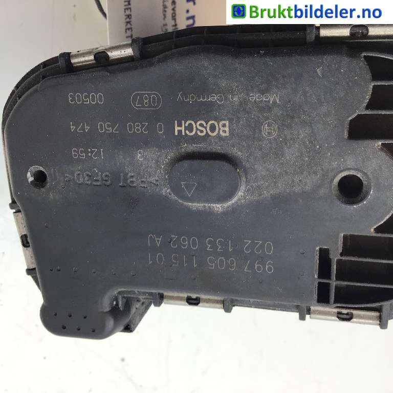 Spjeldhus til Porsche Panamera 2009-2017 (Type I) (970) (970) (PORSCHE|997.605.115.01|0 280 750 474|)