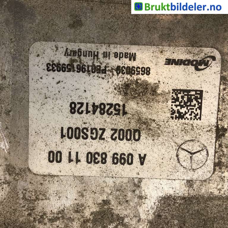 Aircondition radiator til Mercedes EQC 2019-->>  (MERCEDES|A 099 830 11 00|Q002 ZGS001|)