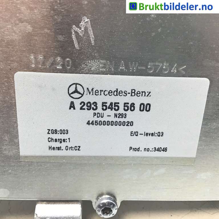 Diverse deler til Mercedes EQC 2019-->> (MERCEDES|A 293 545 56 00|445000000020|)