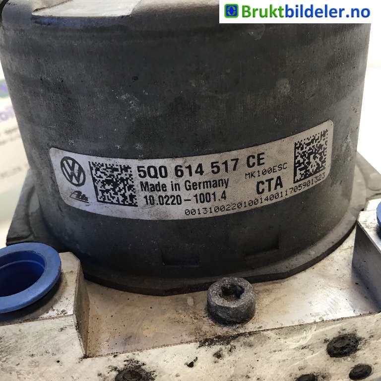 ABS sentral til VW Golf VII 2017-2020 (Fase 2) (VOLKSWAGEN|5Q0 614 517 CE|10.0220-1001.4)
