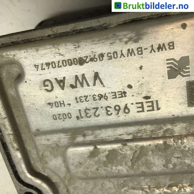Varmeapparat register til VW ID.BUZZ 2022-->>  (VOLKSWAGEN|1EE 963 231|E2980053777|)
