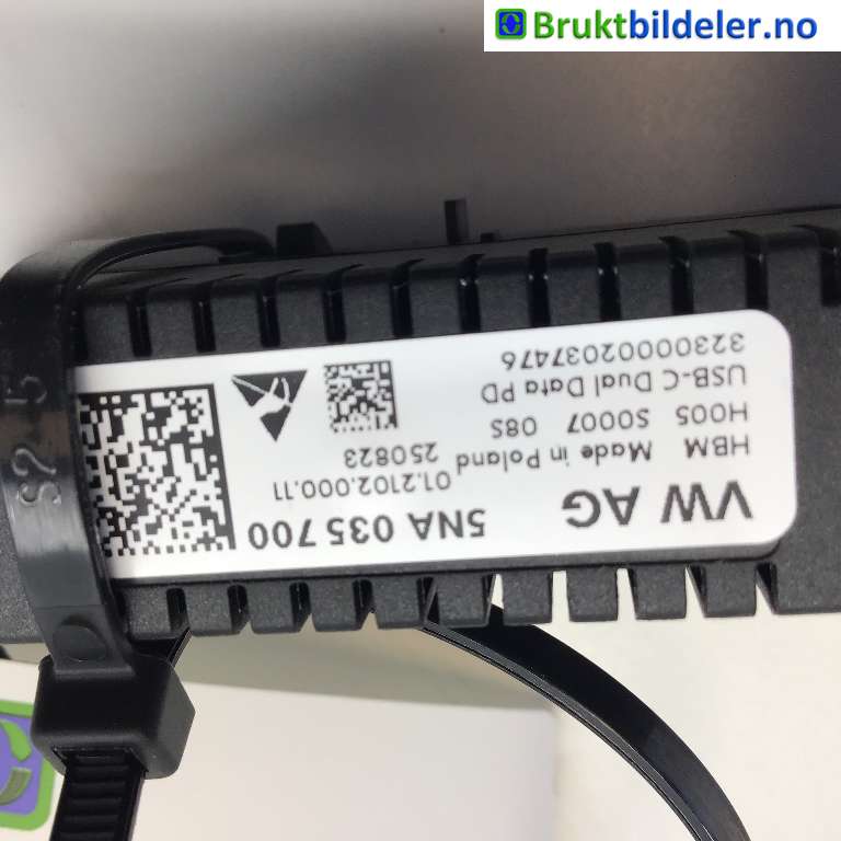 Diverse deler til VW ID.BUZZ 2022-->>  (VOLKSWAGEN|5NA 035 700|01.2102.000.11|)