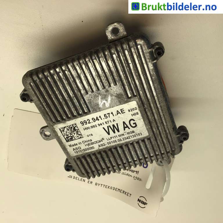 Styreenhet xenon/ballast til VW ID.BUZZ, 2022-->>  (VOLKSWAGEN|992 941 571 AE)