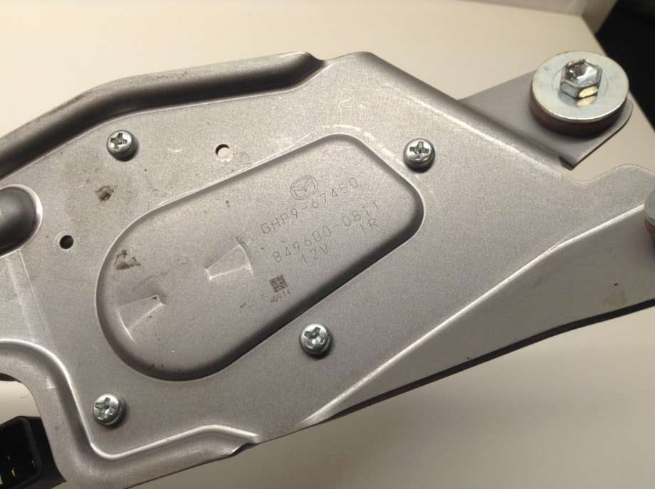 Viskermotor bakrute til Mazda 6 2013-2015 (Type III, Fase 1)  (MAZDA|GHF9-67-450|849600-0811|)