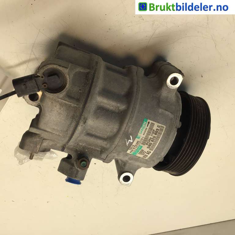 Aircondition kompressor til Škoda Yeti, 2009-2013 (Fase 1) (SKODA|5N0 820 803 C)