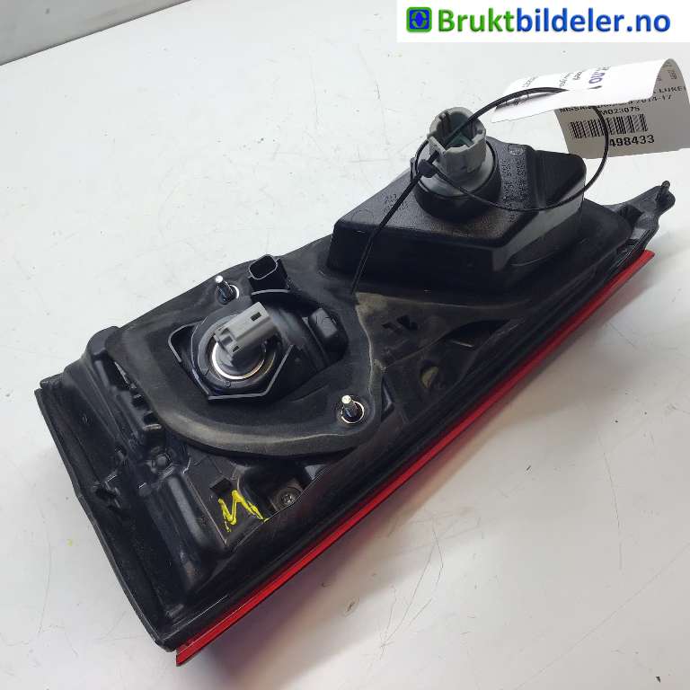 Baklykt venstre indre til Nissan Qashqai 2014-2021 (Type II) (NISSAN|265554EA5C|)