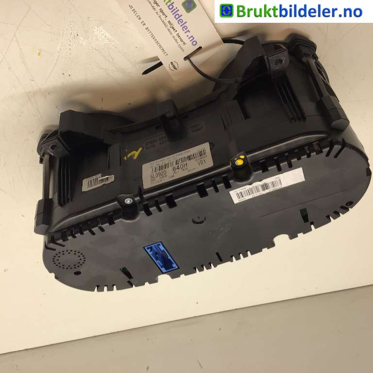 Instrumentpanel til Škoda Yeti 2009-2013 (Fase 1) (SKODA|5L0 920 840 H|)