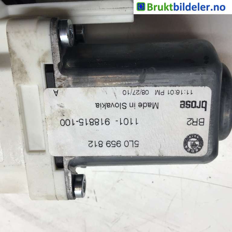 Ruteheis høyre til Škoda Yeti 2009-2013 (Fase 1) (SKODA|5L0 959 812|918811-100|1101-918815-100)