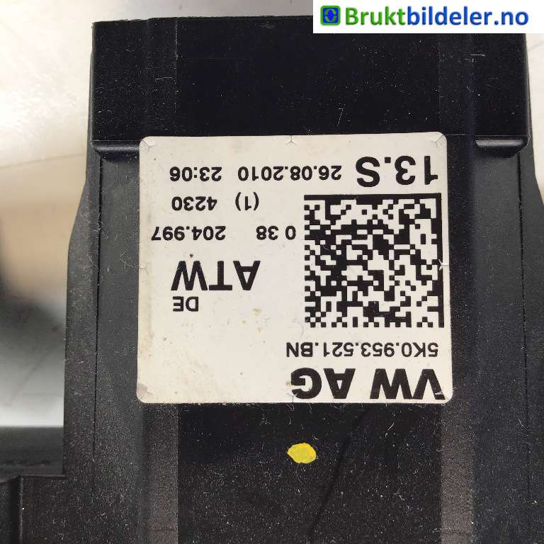Bryter combi til Škoda Yeti 2009-2013 (Fase 1)  (SKODA|521;5K0.953;BM|)