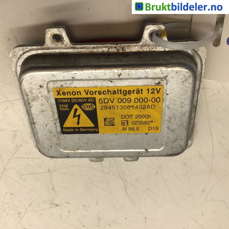 Styreenhet xenon/ballast til BMW 5-Serie 2003-2010 (E60/E61) (E60/E61) (BMW|63 12 6 937 223|5DV 009 000-00|)