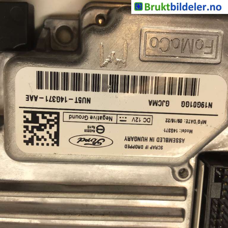Styreenhet DAB til Ford Transit Connect 2018-->> Type II, Fase 2  (FORD|NU5T-14G371-AAE|N19G01GG|)