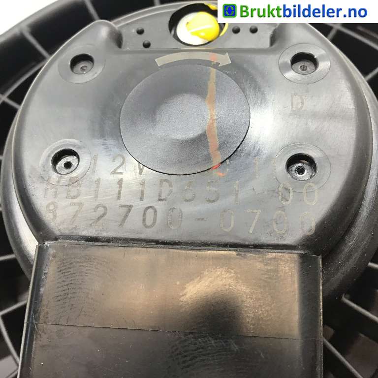 Varmeapparat motor til Mazda 6 2008-2010 (Type II, Fase 1)  (MAZDA|GS1D61B10|872700-0700|HB111D651-00)