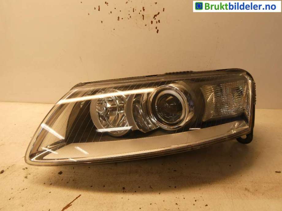 Frontlykt venstre xenon til Audi A6, 2005-2008 (Type III, Fase 1) (C6) (C6) (AUDI|4F0 941 029 AK)