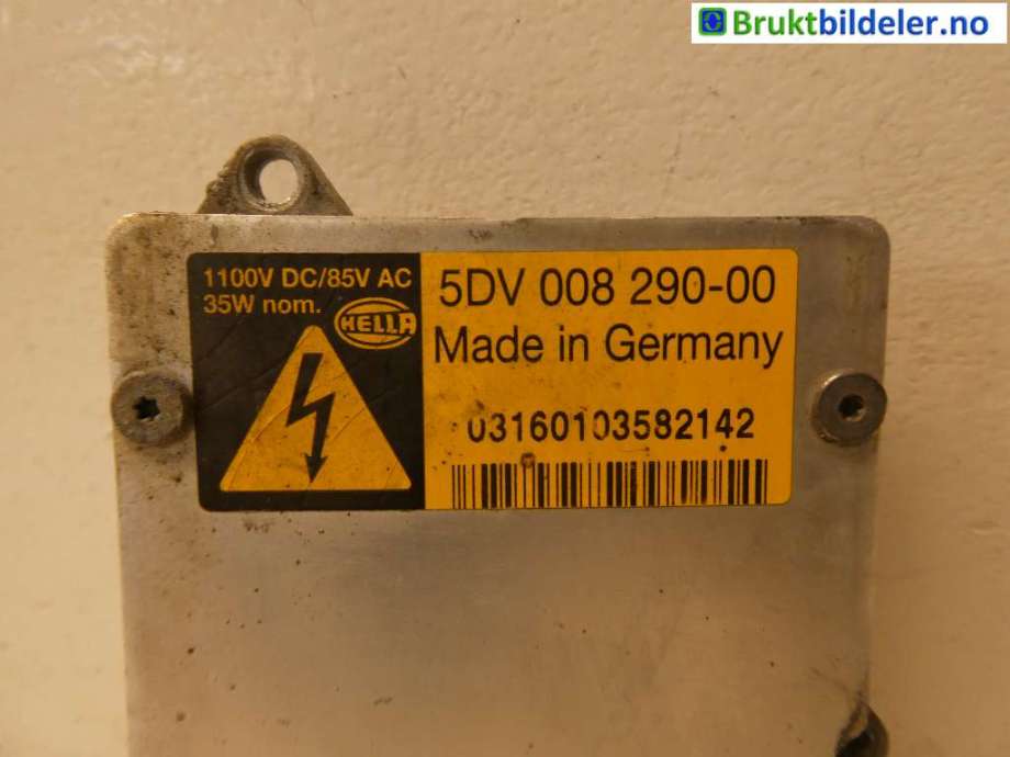 Styreenhet xenon/ballast til Audi A6 2005-2008 (Type III, Fase 1) (C6) (C6) (AUDI|4E0 907 476|5DV 008 290-00|)