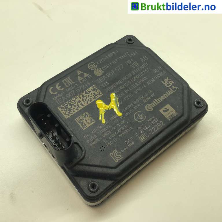 Sensor radar til VW ID.4 2020-->>  (VOLKSWAGEN|1EA 907 572 H|A2C77541504|)