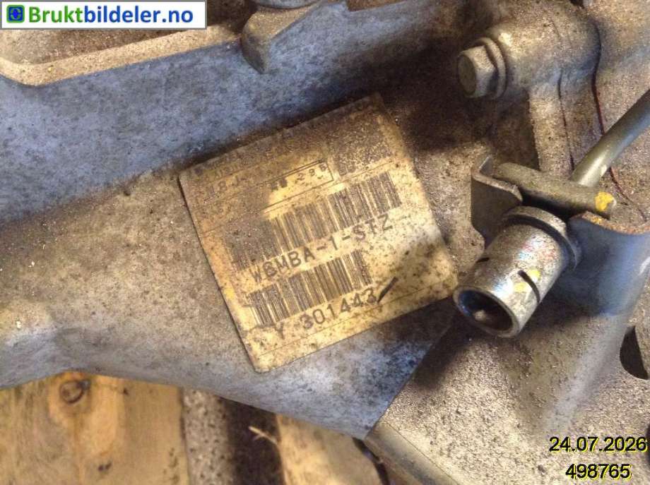 Girkasse manuell 6-trinn til Mitsubishi ASX 2010-2019 (MITSUBISHI|2500A296|W6MBA-1-STZC|)