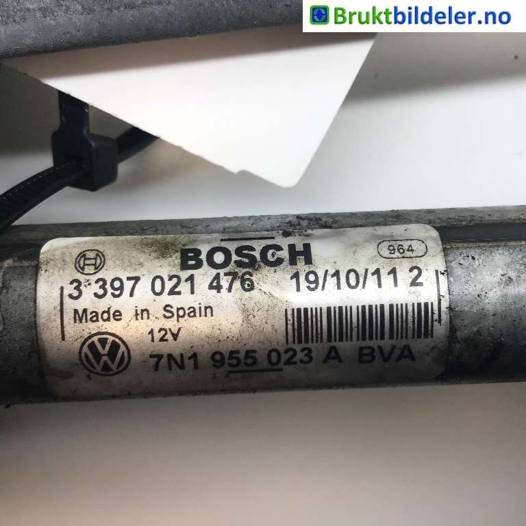 Viskeroverføring til VW Sharan 2010-->> (Type II) (VOLKSWAGEN|7N1 955 023 A|3 397 021 476|)