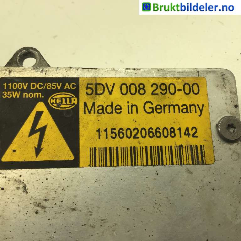 Styreenhet xenon/ballast til Audi A6 2005-2008 (Type III, Fase 1) (C6) (C6) (AUDI|4E0 907 476|5DV 008 290-00|)