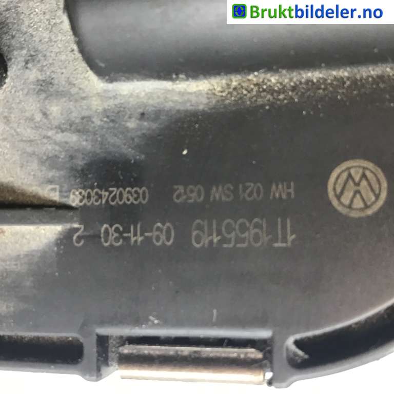 Viskermotor frontrute til VW Caddy 2004-2010 (Type III, Fase 1)  (VOLKSWAGEN|1T1 955 119|1 397 220 926|)