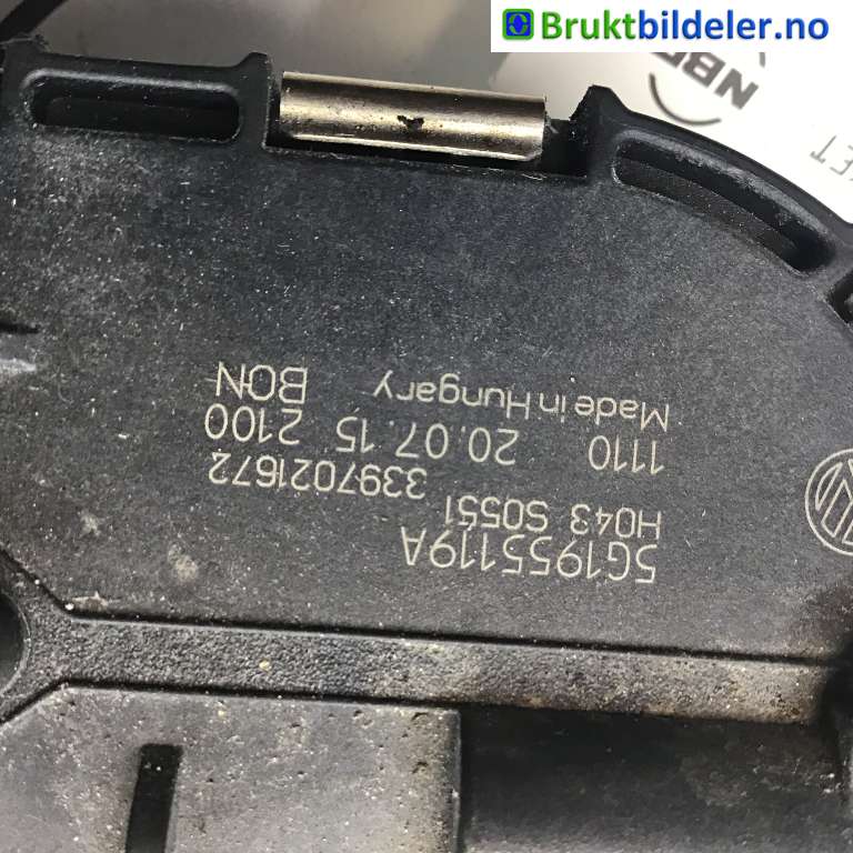 Viskermotor frontrute til VW e-Golf 2014-2017 (Fase 1)  (VOLKSWAGEN|5G1 955 119 A|1 397 220 663|)